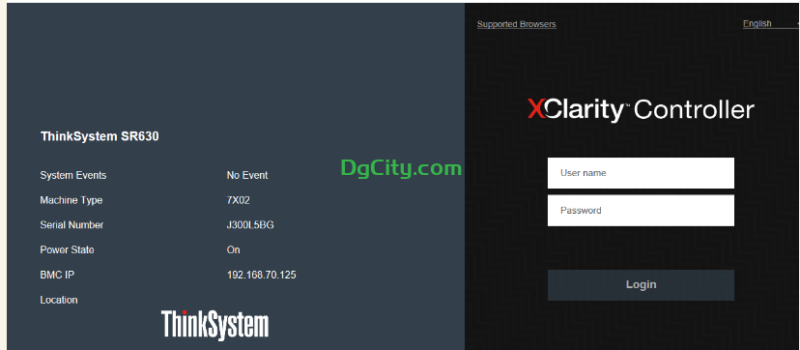 Lenovo服务服器通过配置XClarity Controller Web访问-oserp