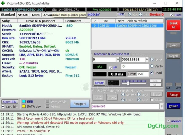 Victoria免费的硬盘驱动器工具-oserp