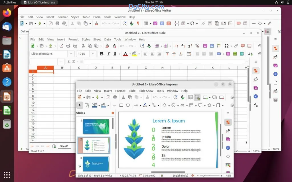 在 Ubuntu、Linux Mint 和 Windows 中升级到最新的 LibreOffice-oserp