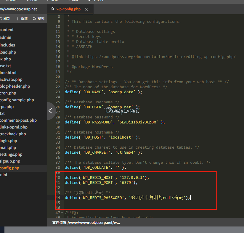 图片[12]-wordpress 安装redis 缓存以及出错问题解决过程-oserp
