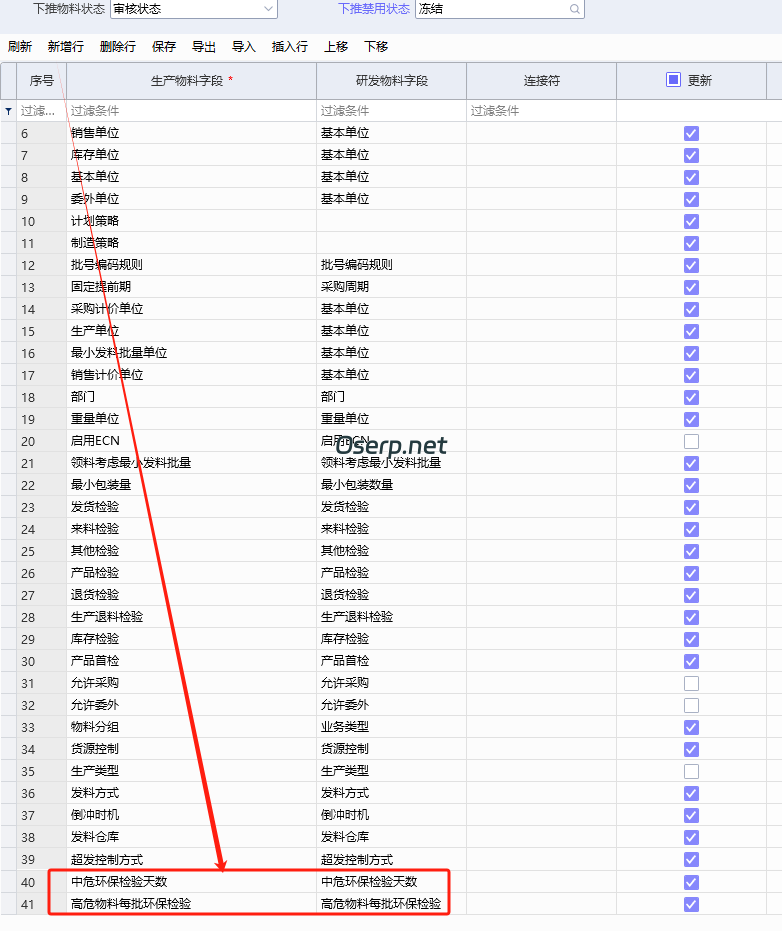 图片[10]-PLM 物料库增加字段配置-oserp