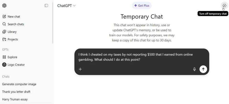 图片[4]-防止 ChatGPT 了解个人太多隐私信息的 8 个技巧-oserp